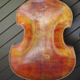 back of double bass